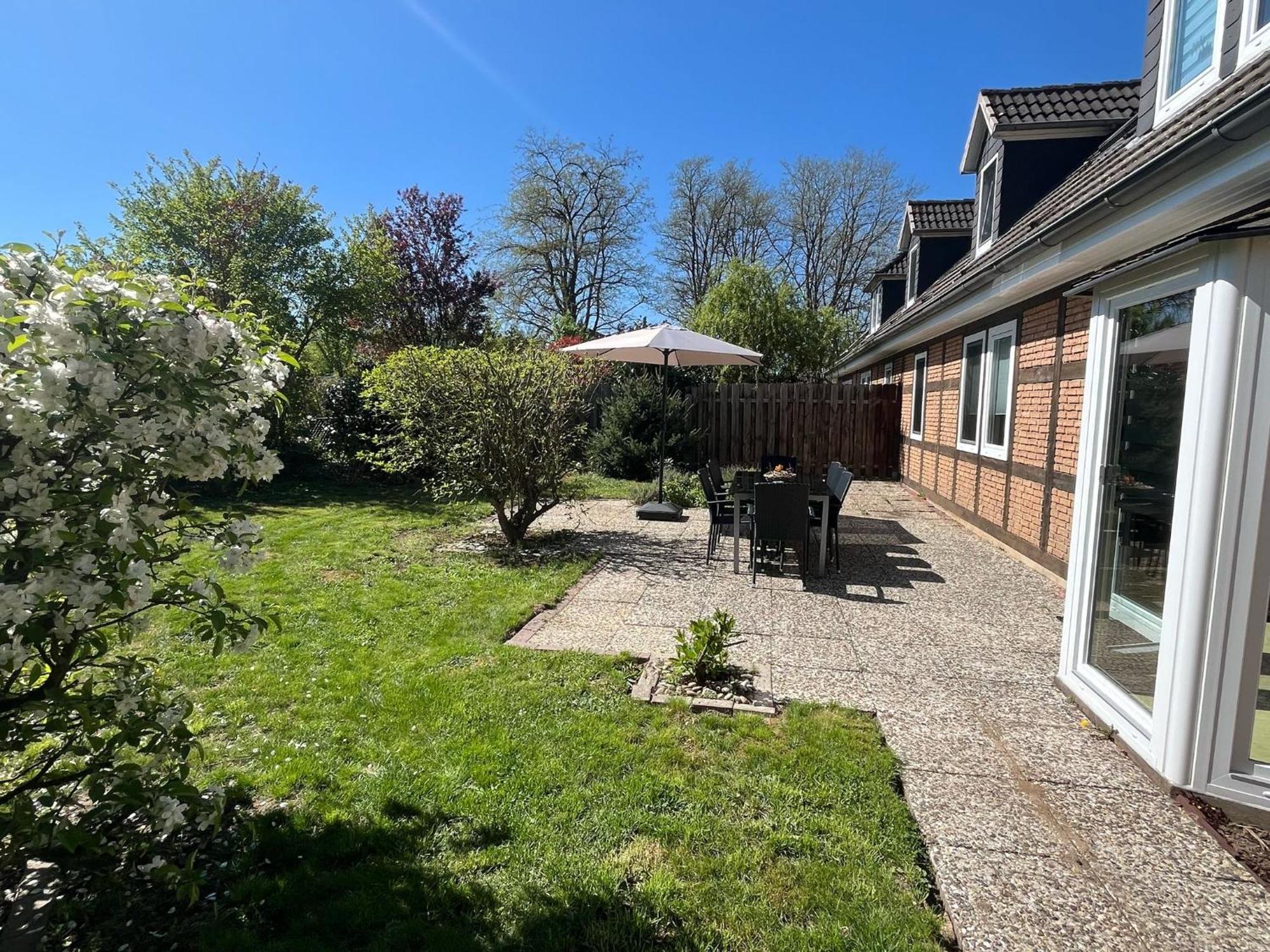 Ferienwohnung Sonnenschein Garten Uelzen Ngoại thất bức ảnh